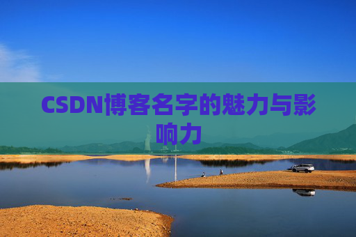 CSDN博客名字的魅力与影响力